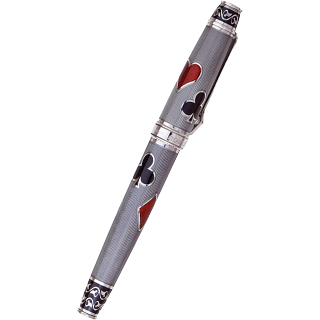 David Oscarson Les Quatre Couleurs Rollerball Pen - Translucent Grey-Pen Boutique Ltd