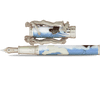David Oscarson Marriage of the Waters Fountain Pen - Sapphire - Pen Boutique Ltd
