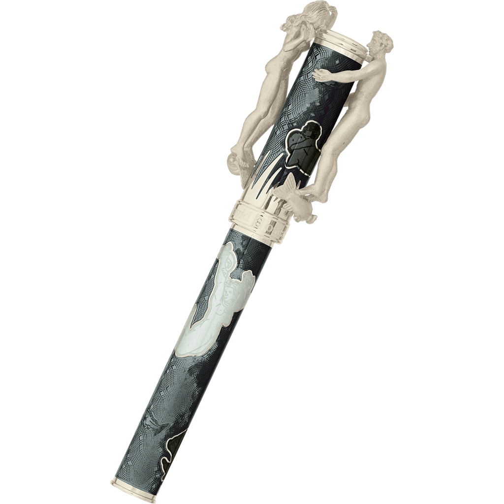 David Oscarson Marriage of the Waters Rollerball Pen - Grey - Pen Boutique Ltd