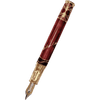 David Oscarson Tesla Fountain Pen - Translucent Orange - Pen Boutique Ltd
