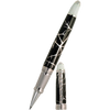 David Oscarson Winter Rollerball Pen - Winter Black & Rhodium-Pen Boutique Ltd