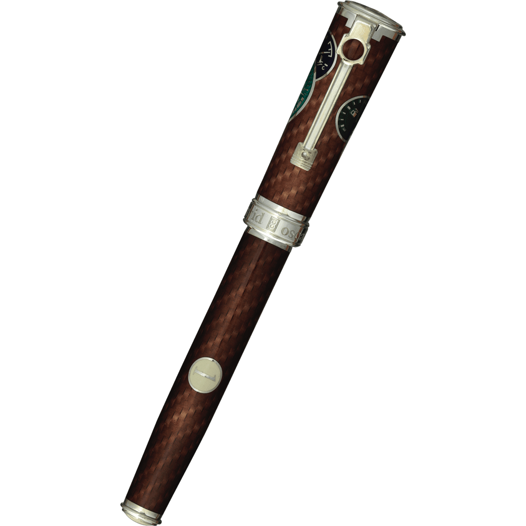 David Oscarson Take It To The Limit Rollerball Pen - Liquid Coffee - Pen Boutique Ltd