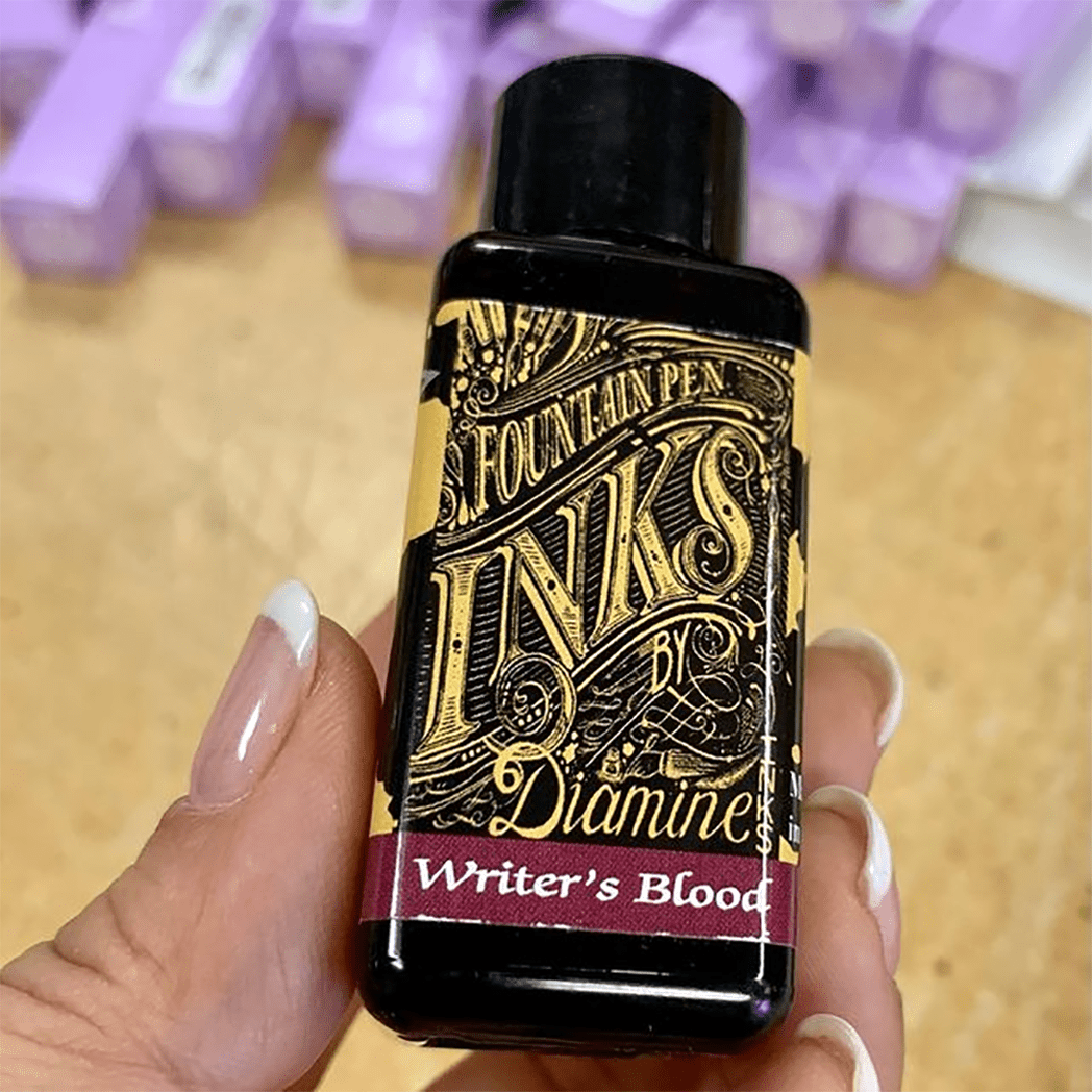 Diamine Ink Bottle - Writer's Blood - 30ml - Pen Boutique Ltd