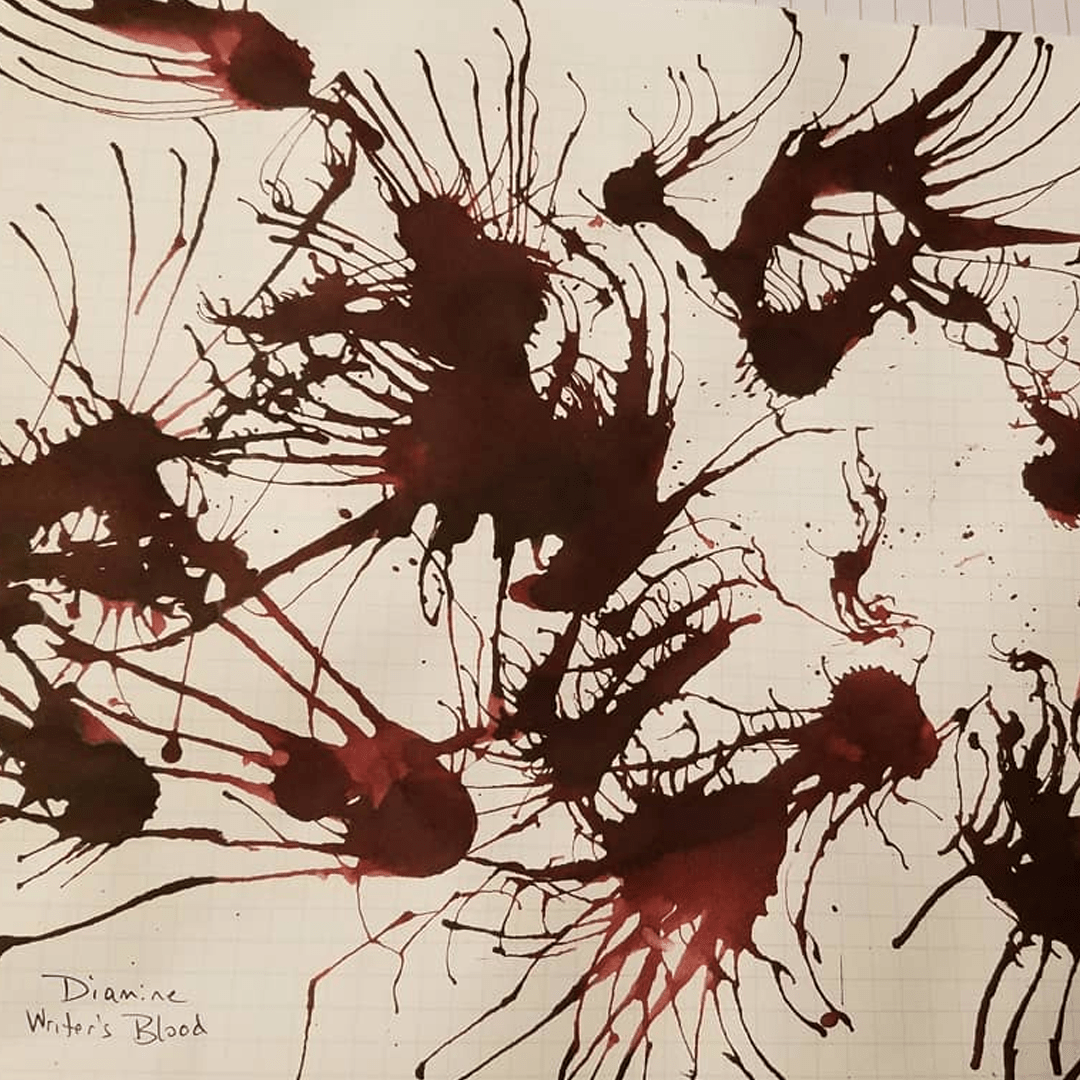 Diamine Ink Bottle - Writer's Blood - 30ml - Pen Boutique Ltd