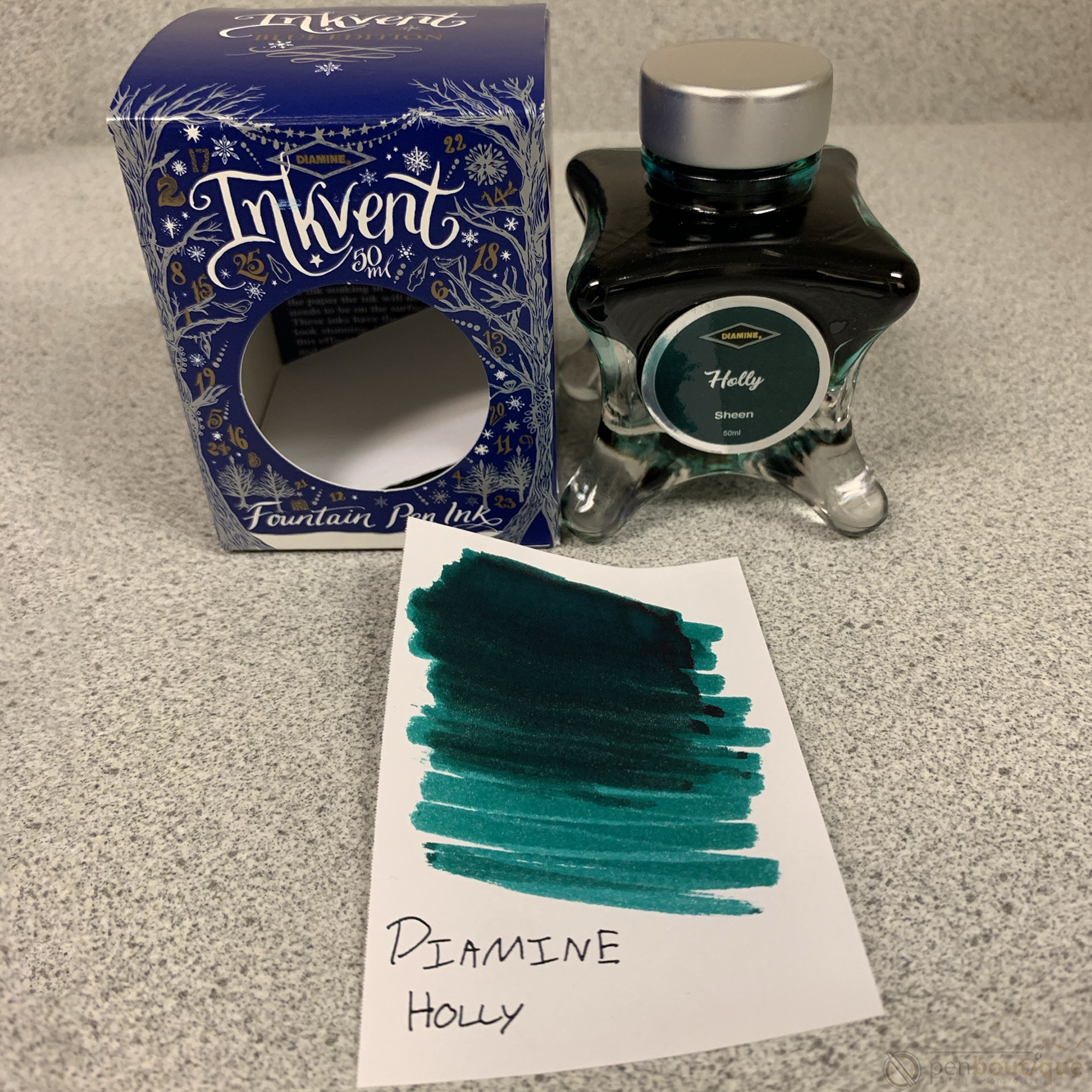 Diamine Sheen Ink Bottle - Holly-Pen Boutique Ltd