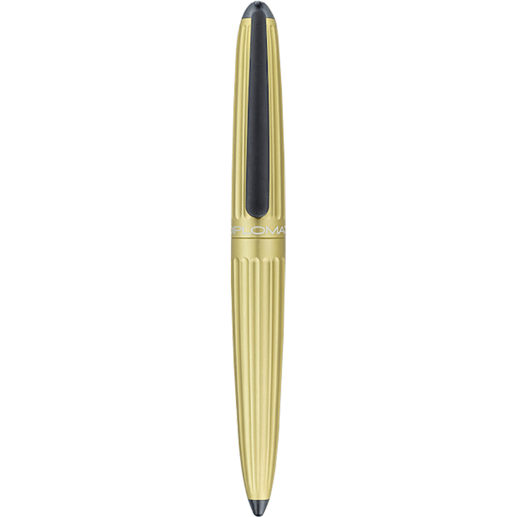 Diplomat Aero Fountain Pen - Champagne - Steel Nib - Pen Boutique Ltd