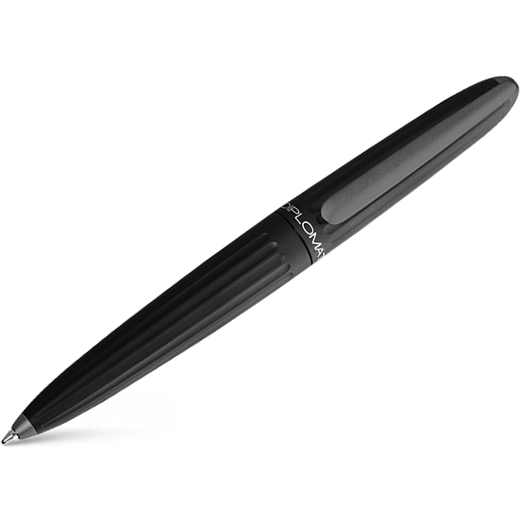 Diplomat Aero Ballpoint Pen - Black - Pen Boutique Ltd