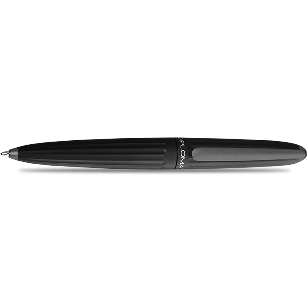 Diplomat Aero Ballpoint Pen - Black - Pen Boutique Ltd