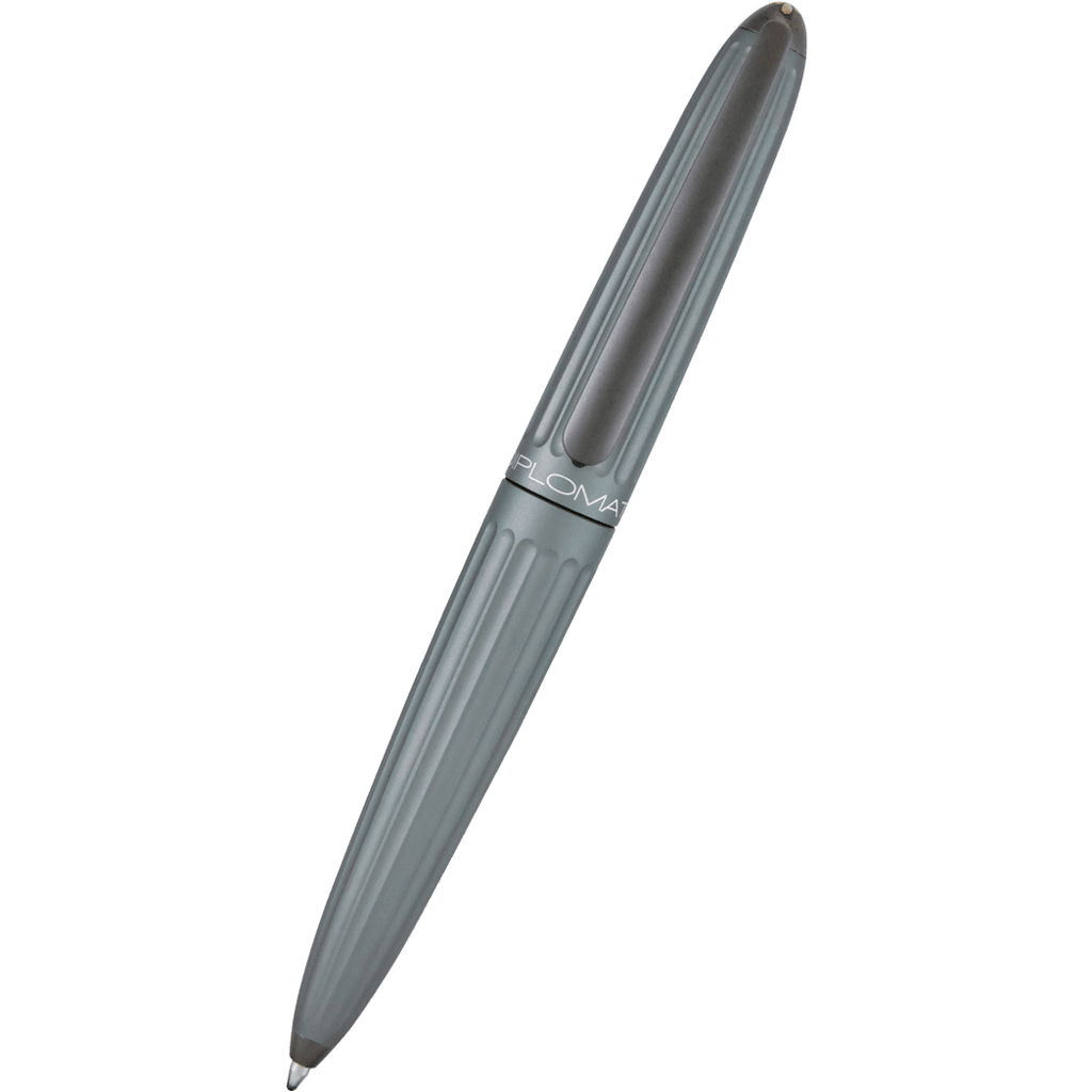 Diplomat Aero Ballpoint Pen - Grey - Pen Boutique Ltd