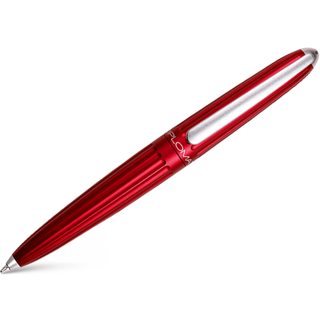 Diplomat Aero Ballpoint Pen - Red - Pen Boutique Ltd