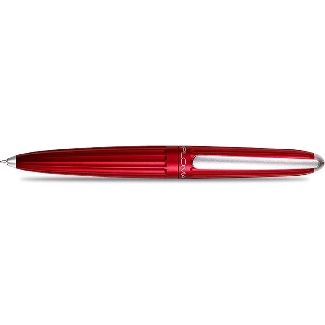 Diplomat Aero Ballpoint Pen - Red - Pen Boutique Ltd