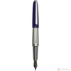 Diplomat Aero Fountain Pen - Blue/Silver - Steel Nib - Pen Boutique Ltd