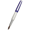 Diplomat Aero Fountain Pen - Blue/Silver - Steel Nib - Pen Boutique Ltd