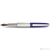 Diplomat Aero Fountain Pen - Blue/Silver - Steel Nib - Pen Boutique Ltd