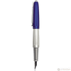 Diplomat Aero Fountain Pen - Blue/Silver - Steel Nib - Pen Boutique Ltd