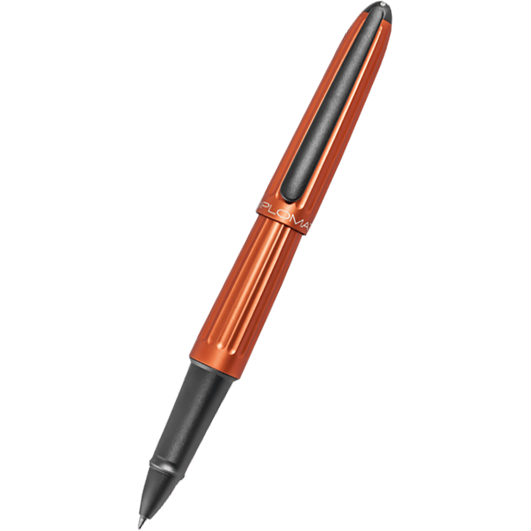 Diplomat Aero Rollerball Pen - Orange - Pen Boutique Ltd