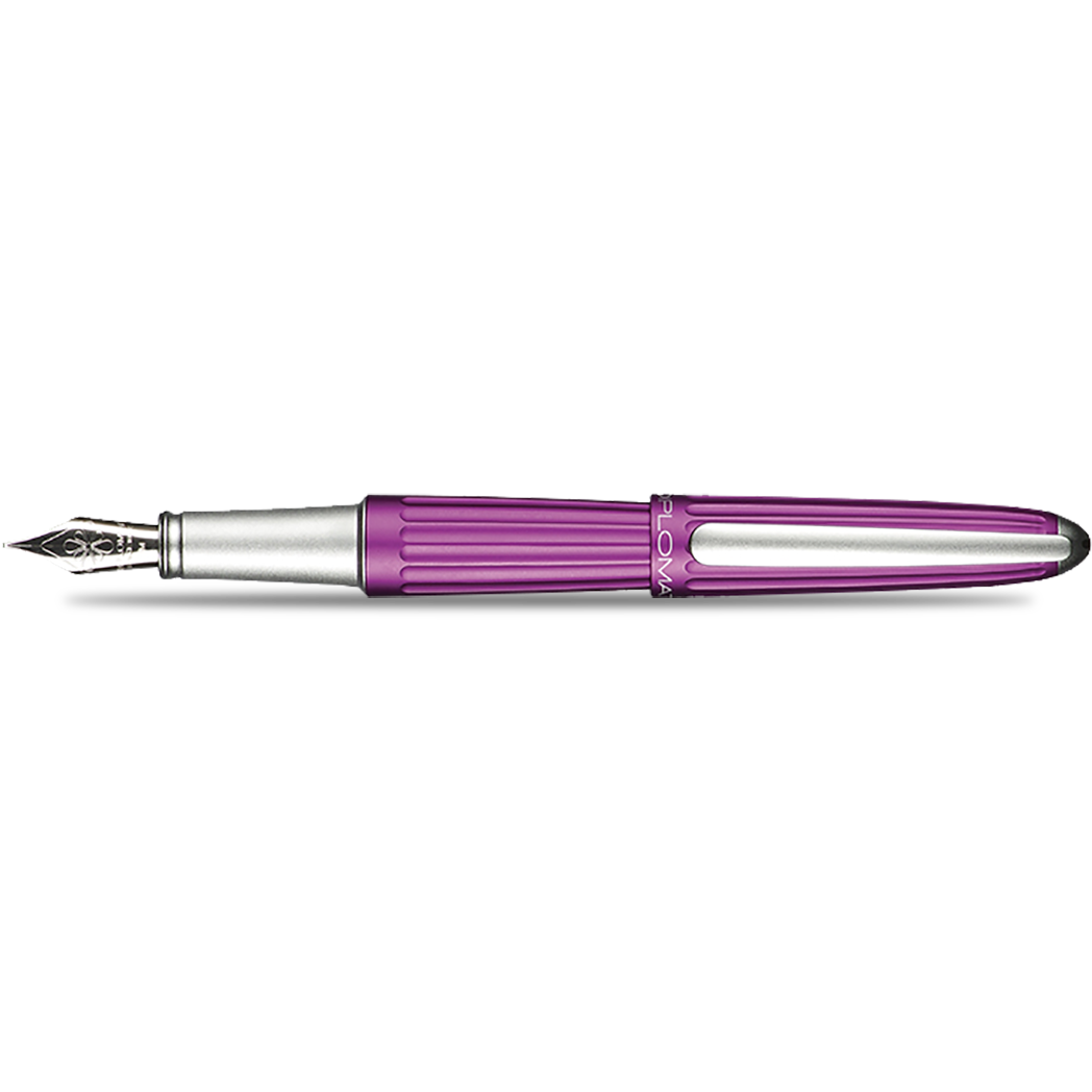 Diplomat Aero violet Fountain Pen-Pen Boutique Ltd