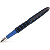 Diplomat Elox Ring Fountain Pen - Blue - 14K Gold Nib - Pen Boutique Ltd