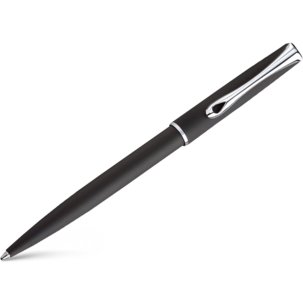 Diplomat Esteem Ballpoint Pen - Lapis Black - Pen Boutique Ltd