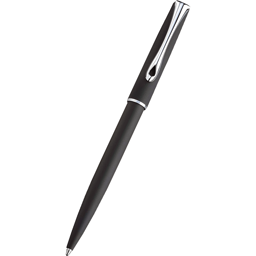 Diplomat Esteem Ballpoint Pen - Lapis Black - Pen Boutique Ltd