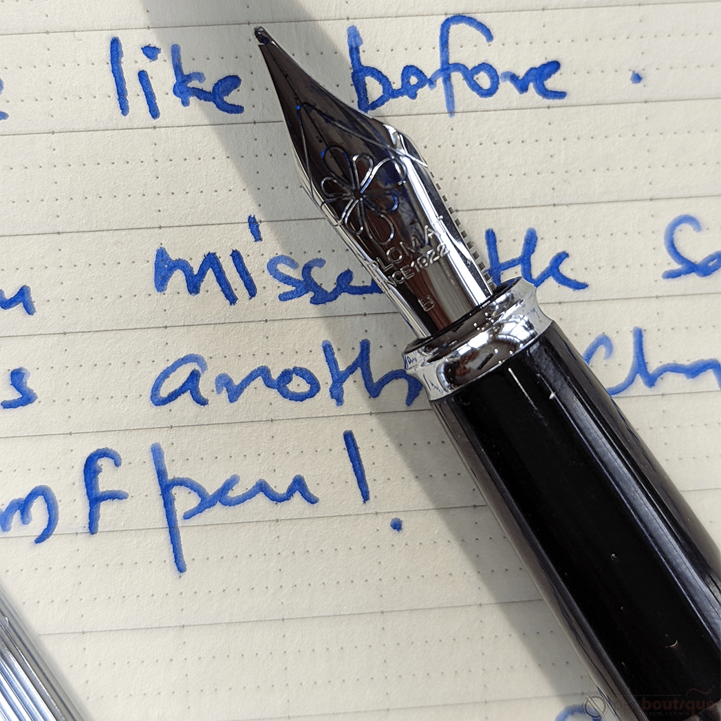 Diplomat Excellence A2 Fountain Pen - Guilloche Chrome - Pen Boutique Ltd