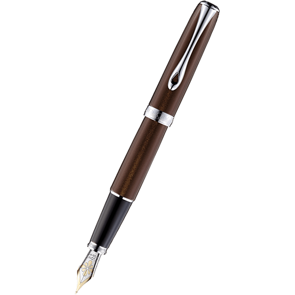 Diplomat Excellence A2 Fountain Pen Set - Marrakesh Chrome - Pen Boutique Ltd
