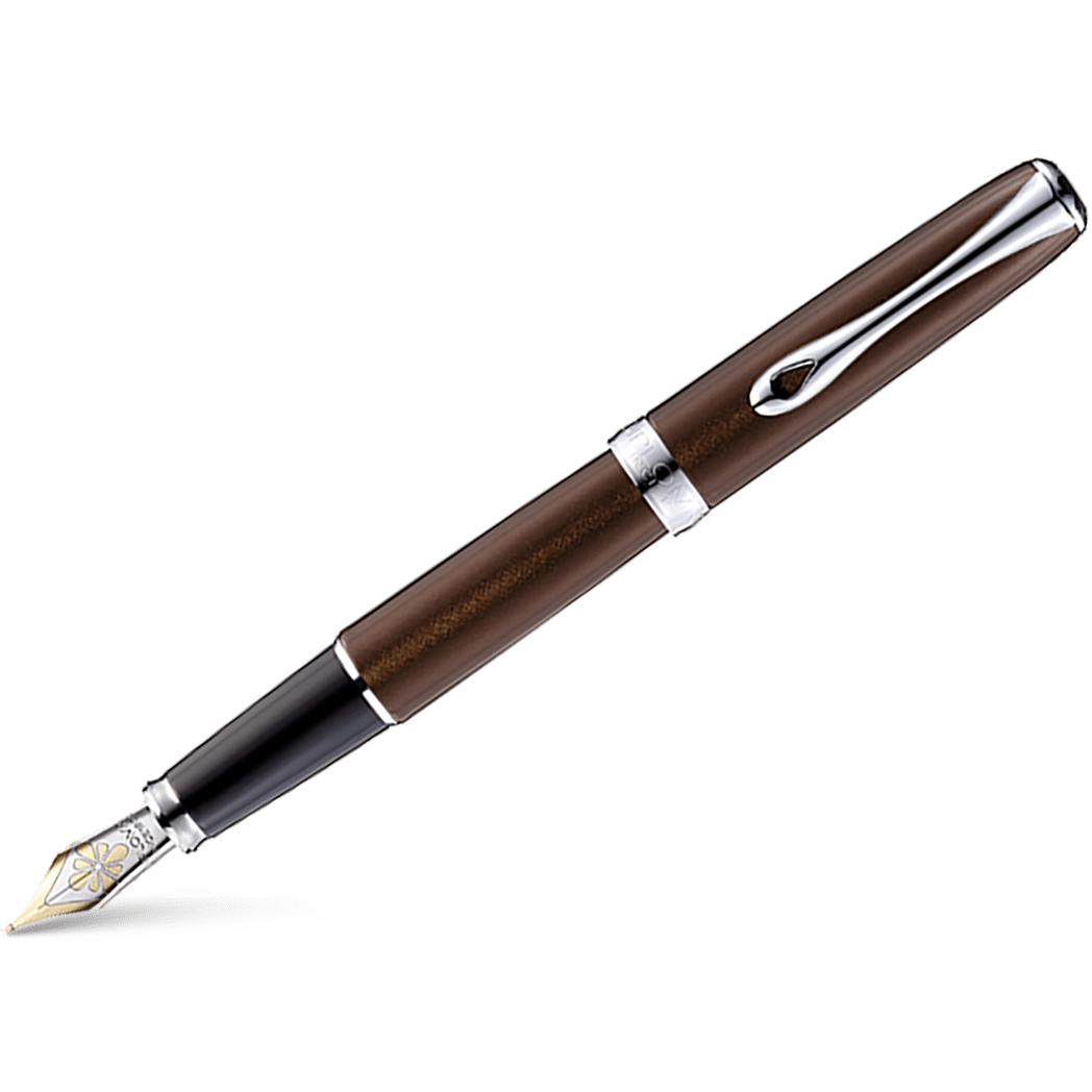 Diplomat Excellence A2 Fountain Pen Set - Marrakesh Chrome - Pen Boutique Ltd