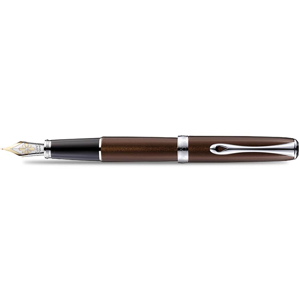 Diplomat Excellence A2 Fountain Pen Set - Marrakesh Chrome - Pen Boutique Ltd