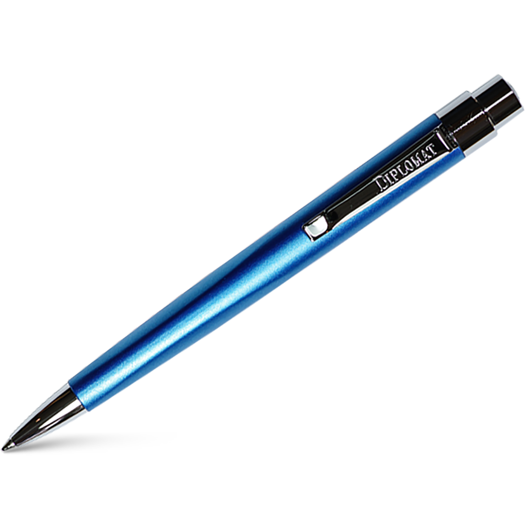 Diplomat Magnum Ballpoint Pen - Aegean Blue-Pen Boutique Ltd