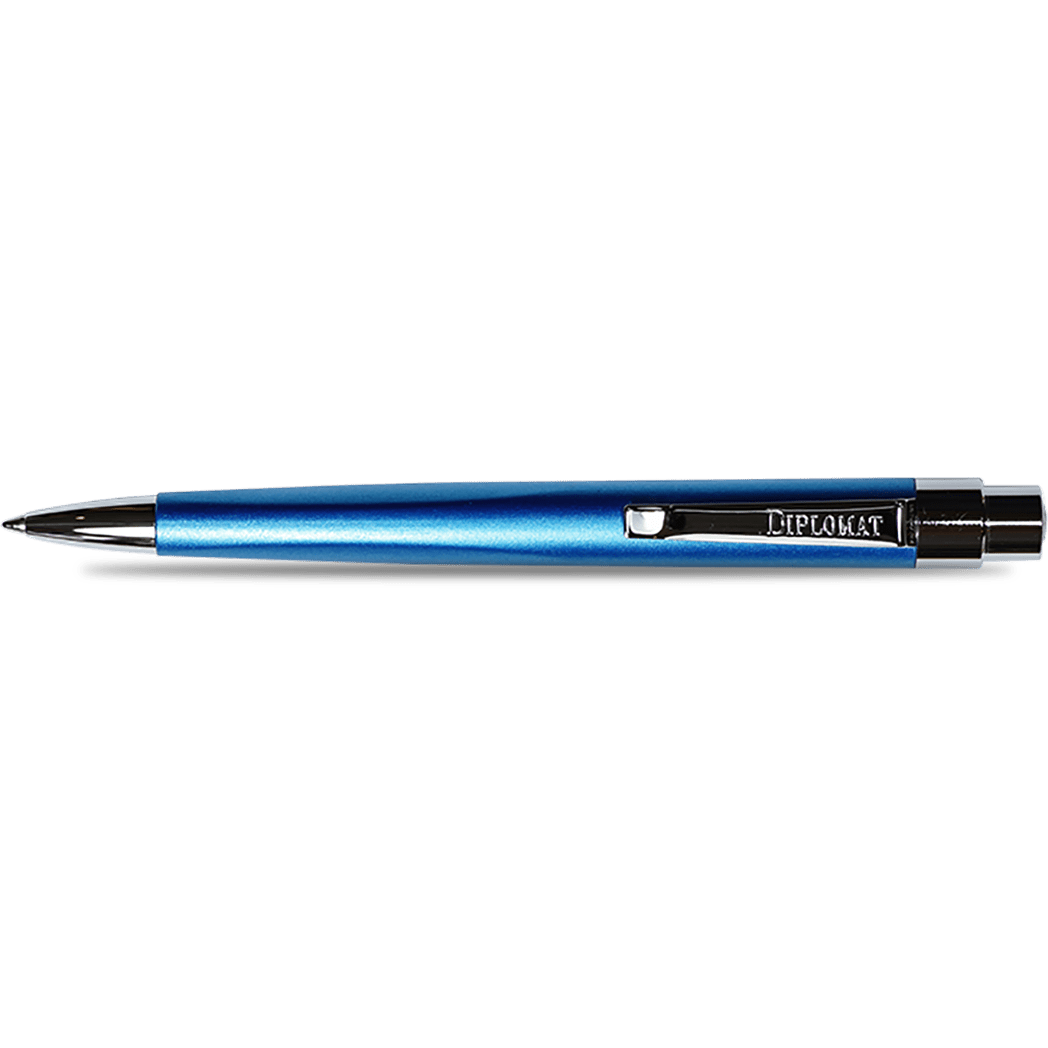 Diplomat Magnum Ballpoint Pen - Aegean Blue - Pen Boutique Ltd