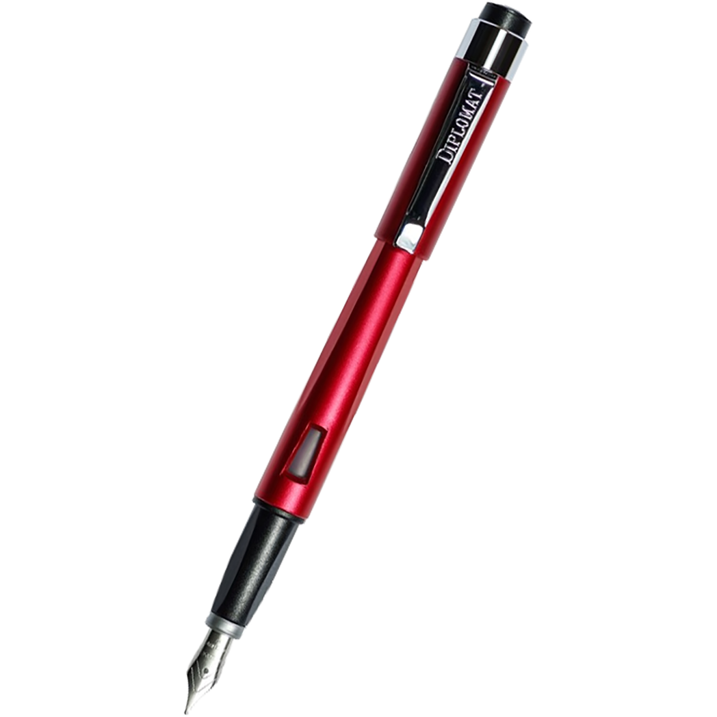 Diplomat Magnum Fountain Pen - Burned Red-Pen Boutique Ltd