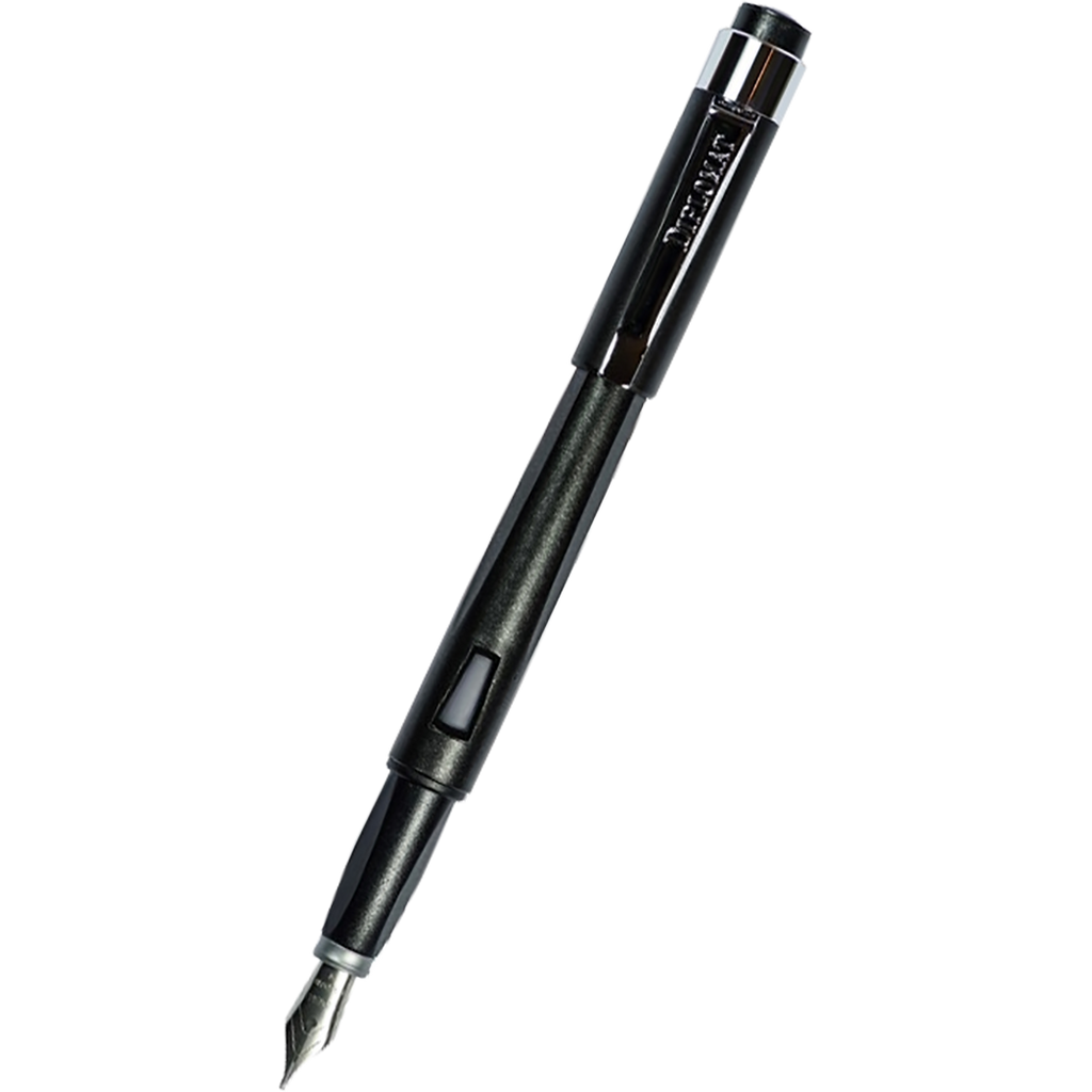 Diplomat Magnum Fountain Pen - Crow Black-Pen Boutique Ltd