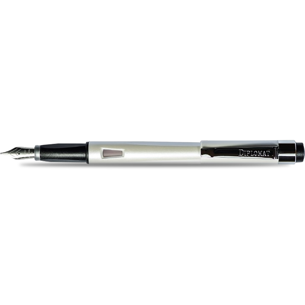 Diplomat Magnum Fountain Pen - Pearl White-Pen Boutique Ltd