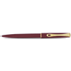 Diplomat Traveller EasyFLOW Ballpoint Pen - Dark Red - Gold - Pen Boutique Ltd