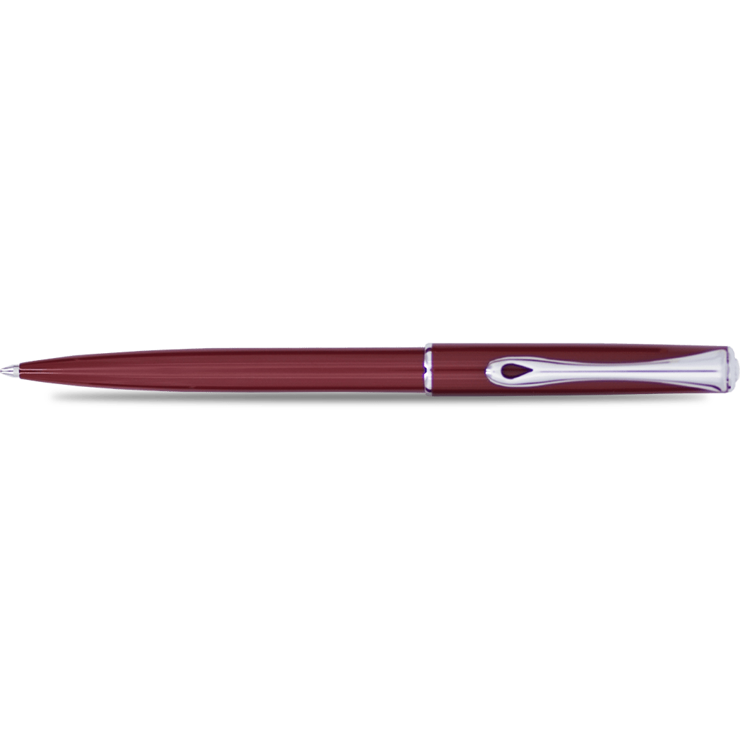 Diplomat Traveller EasyFLOW Ballpoint Pen - Dark Red - Pen Boutique Ltd