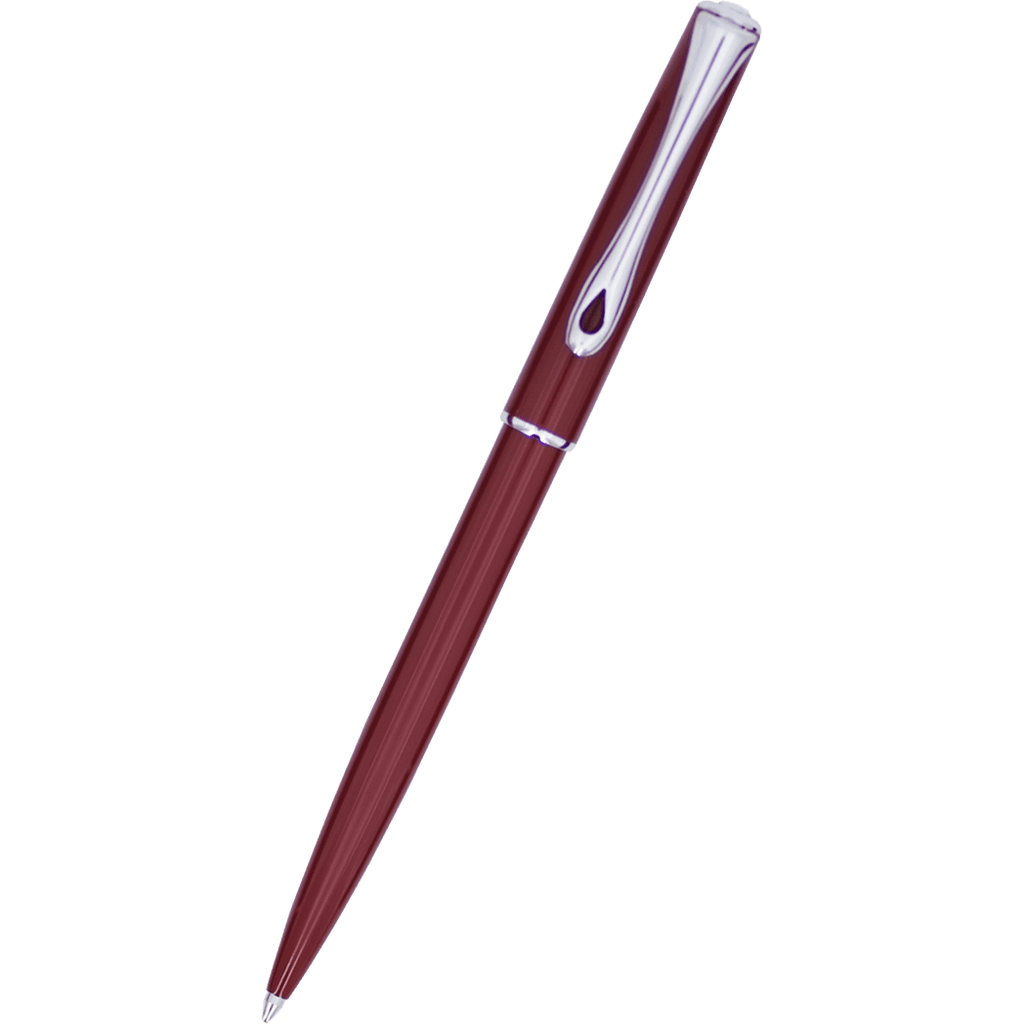 Diplomat Traveller EasyFLOW Ballpoint Pen - Dark Red - Pen Boutique Ltd