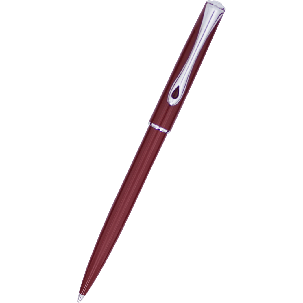 Diplomat Traveller EasyFLOW Ballpoint Pen - Dark Red - Pen Boutique Ltd