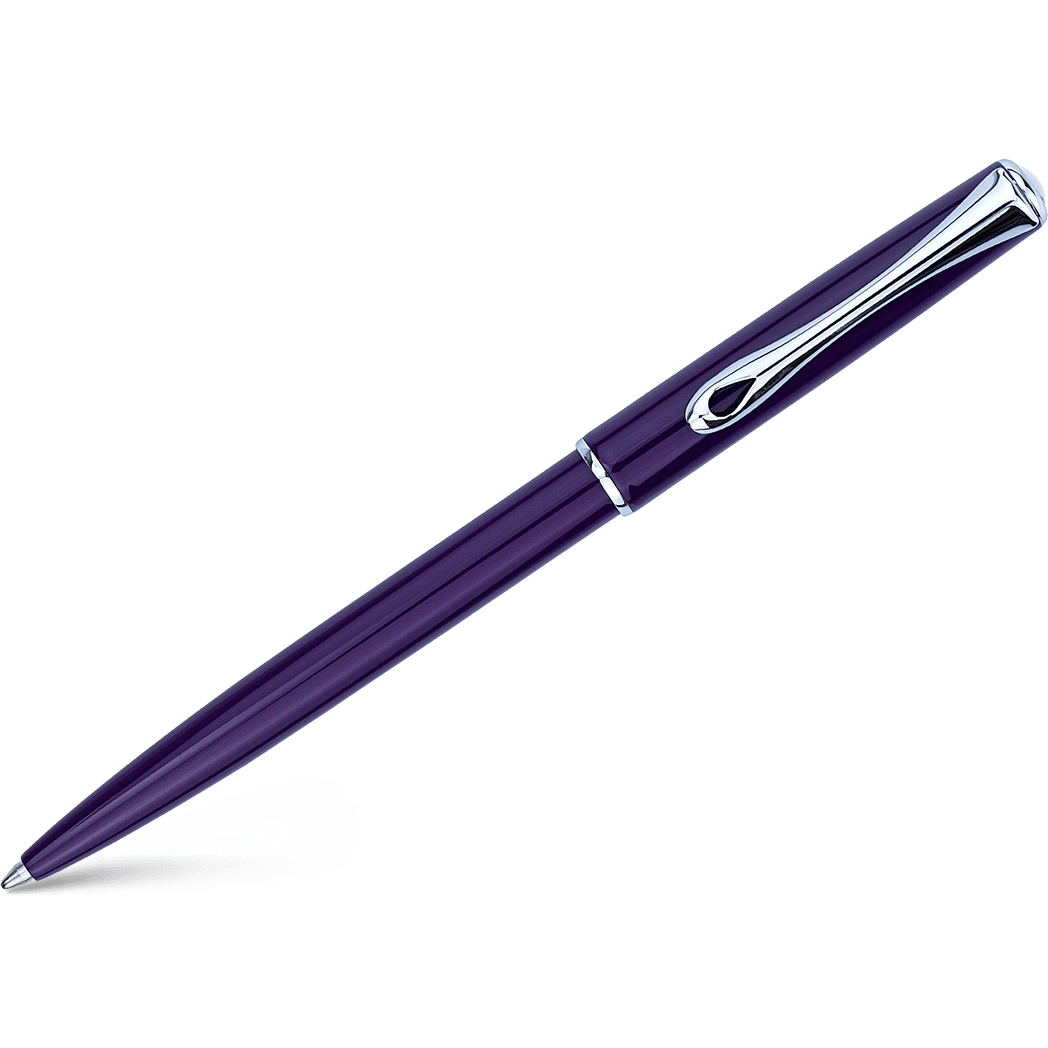Diplomat Traveller EasyFLOW Ballpoint Pen - Deep Purple - Pen Boutique Ltd
