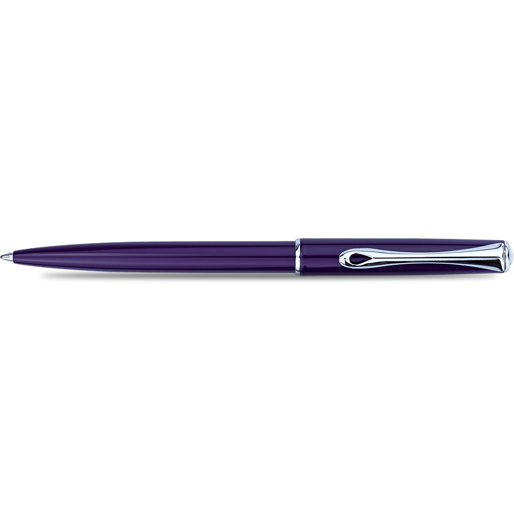 Diplomat Traveller EasyFLOW Ballpoint Pen - Deep Purple - Pen Boutique Ltd