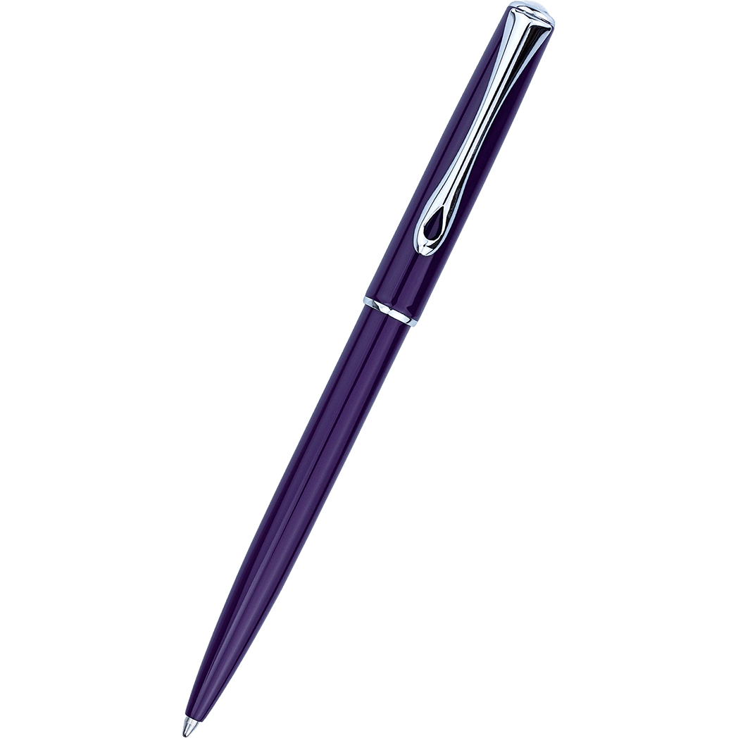 Diplomat Traveller EasyFLOW Ballpoint Pen - Deep Purple - Pen Boutique Ltd