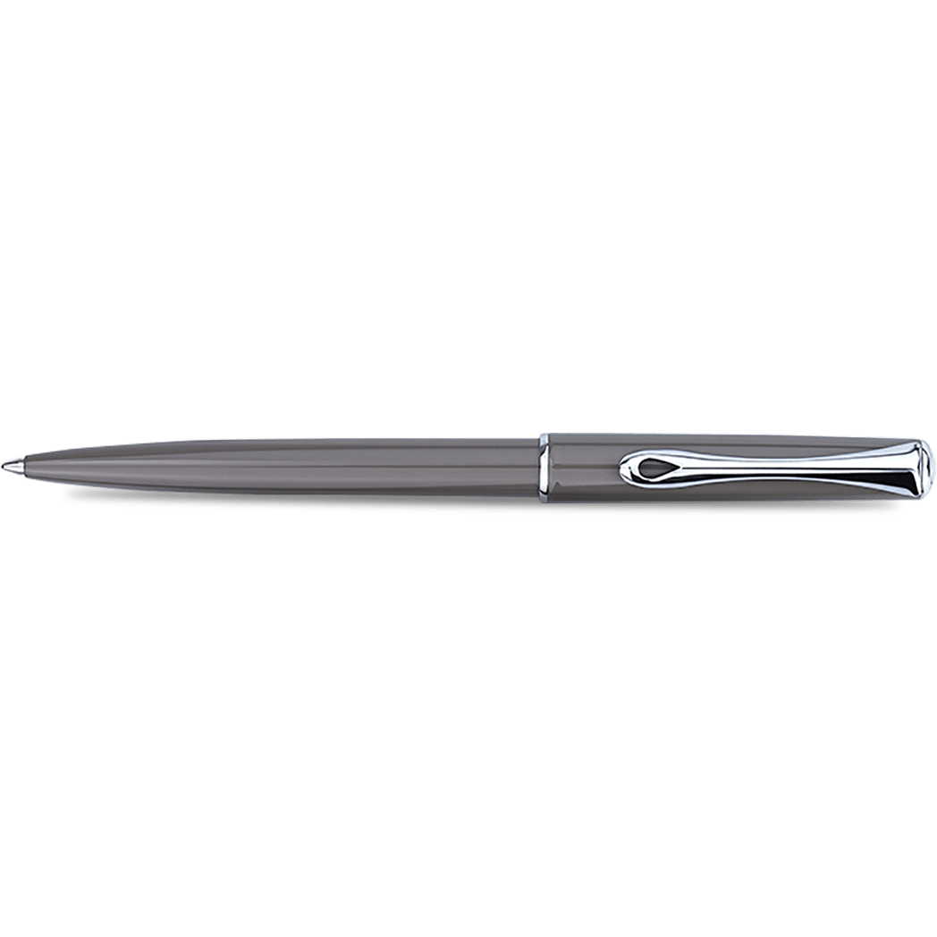 Diplomat Traveller EasyFLOW Ballpoint Pen - Taupe Grey - Pen Boutique Ltd