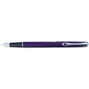 Diplomat Traveller Fountain Pen - Deep Purple - Pen Boutique Ltd