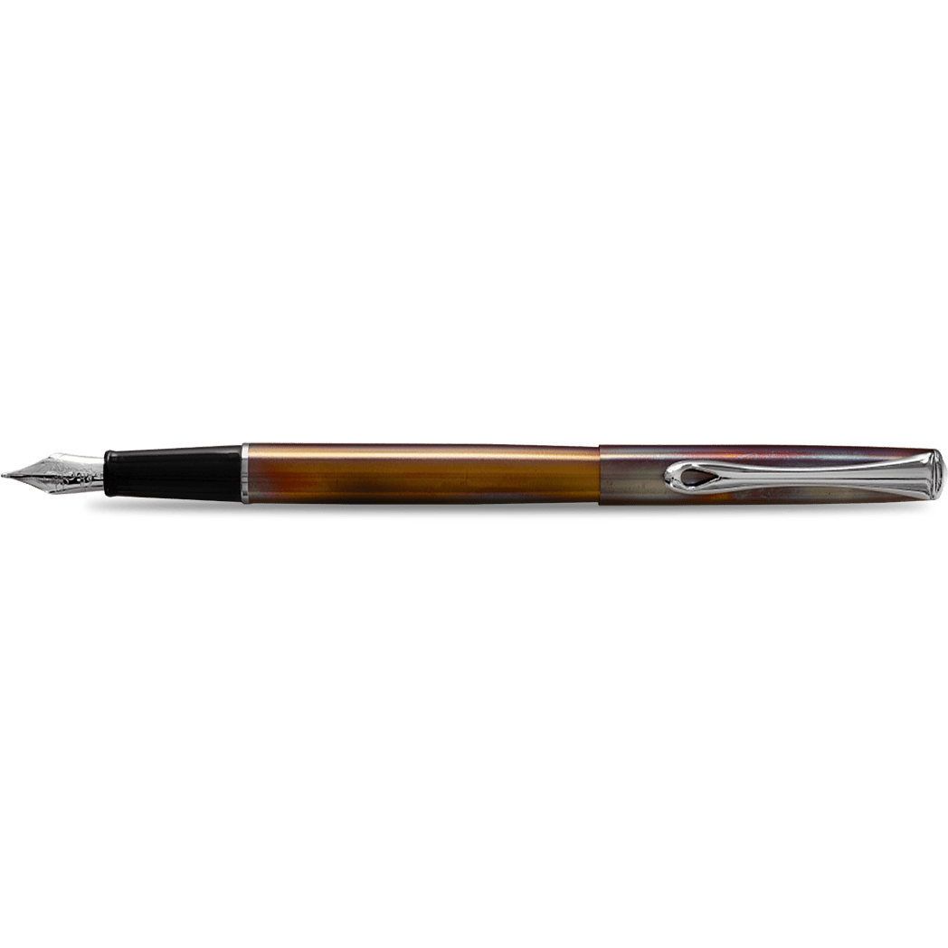 Diplomat Traveller Fountain Pen - Flame - Pen Boutique Ltd