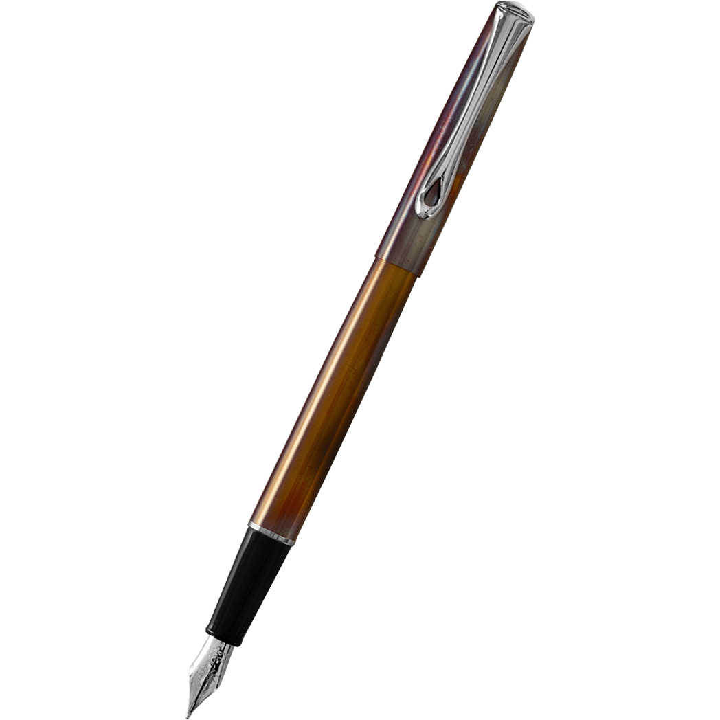 Diplomat Traveller Fountain Pen - Flame - Pen Boutique Ltd