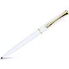 Diplomat Traveller Mechanical Pencil - Snowwhite - Gold Trim - Pen Boutique Ltd