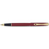 Diplomat Traveller Rollerball Pen - Dark Red - Gold - Pen Boutique Ltd