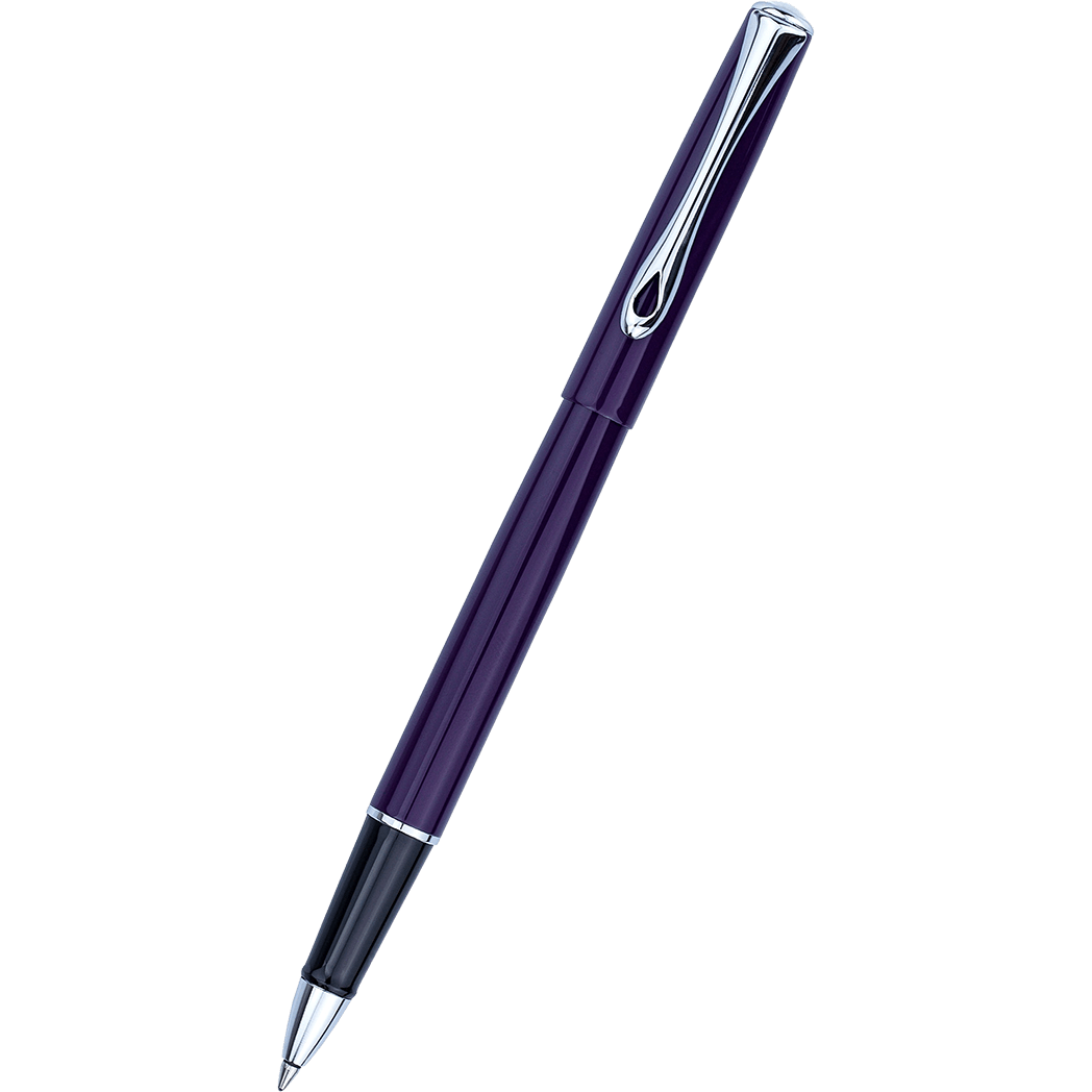 Diplomat Traveller Rollerball Pen - Deep Purple - Pen Boutique Ltd
