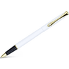Diplomat Traveller Rollerball Pen - Snowwhite - Gold Trim - Pen Boutique Ltd