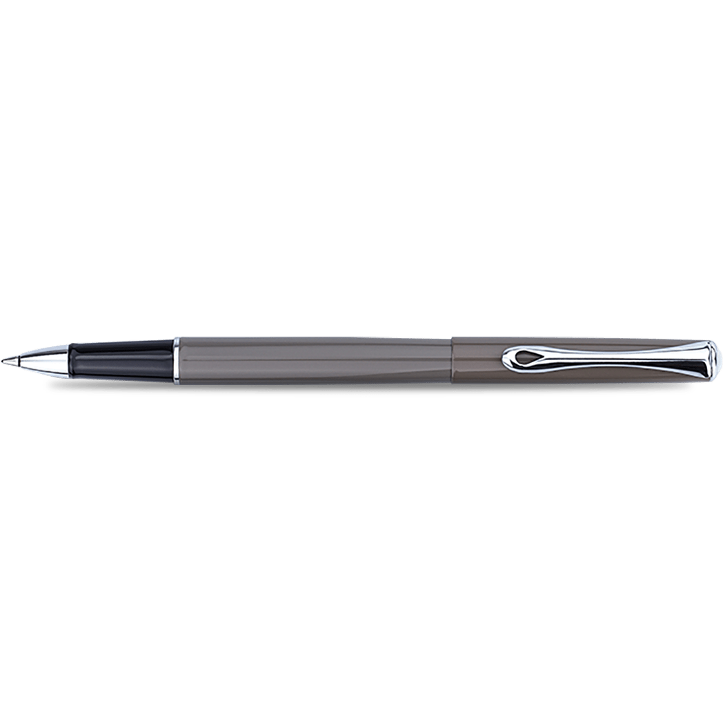 Diplomat Traveller Rollerball Pen - Taupe Grey - Pen Boutique Ltd