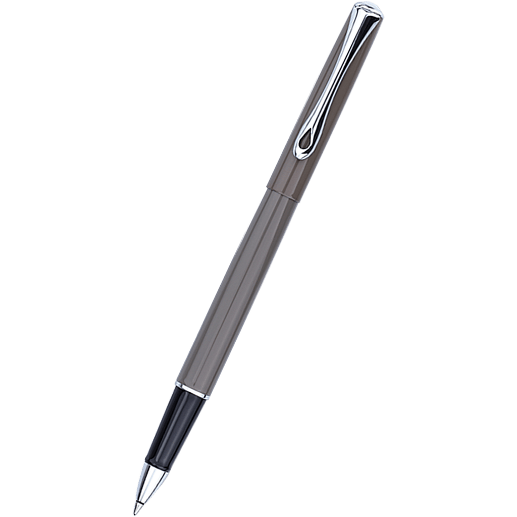 Diplomat Traveller Rollerball Pen - Taupe Grey - Pen Boutique Ltd